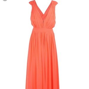 Free People X Bariano Maxi Draped Athea Dress